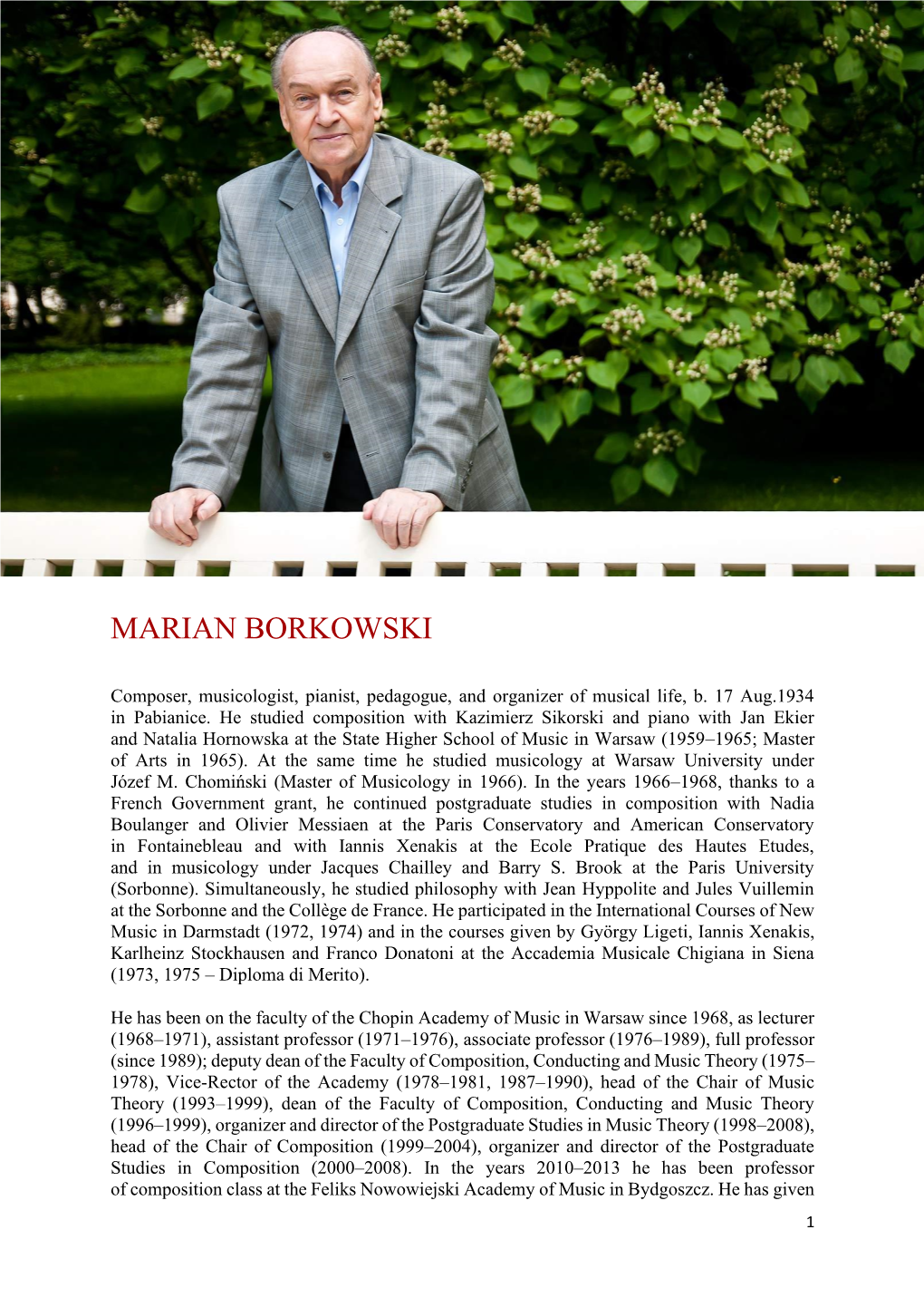 Marian Borkowski