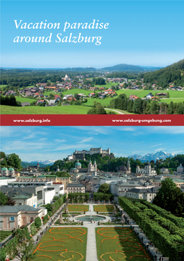 Vacation Paradise Around Salzburg