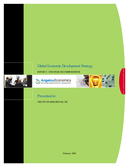 Global Economic Development Strategy Global Economic Development REPORT Presented To: Global Economic Development Strategy