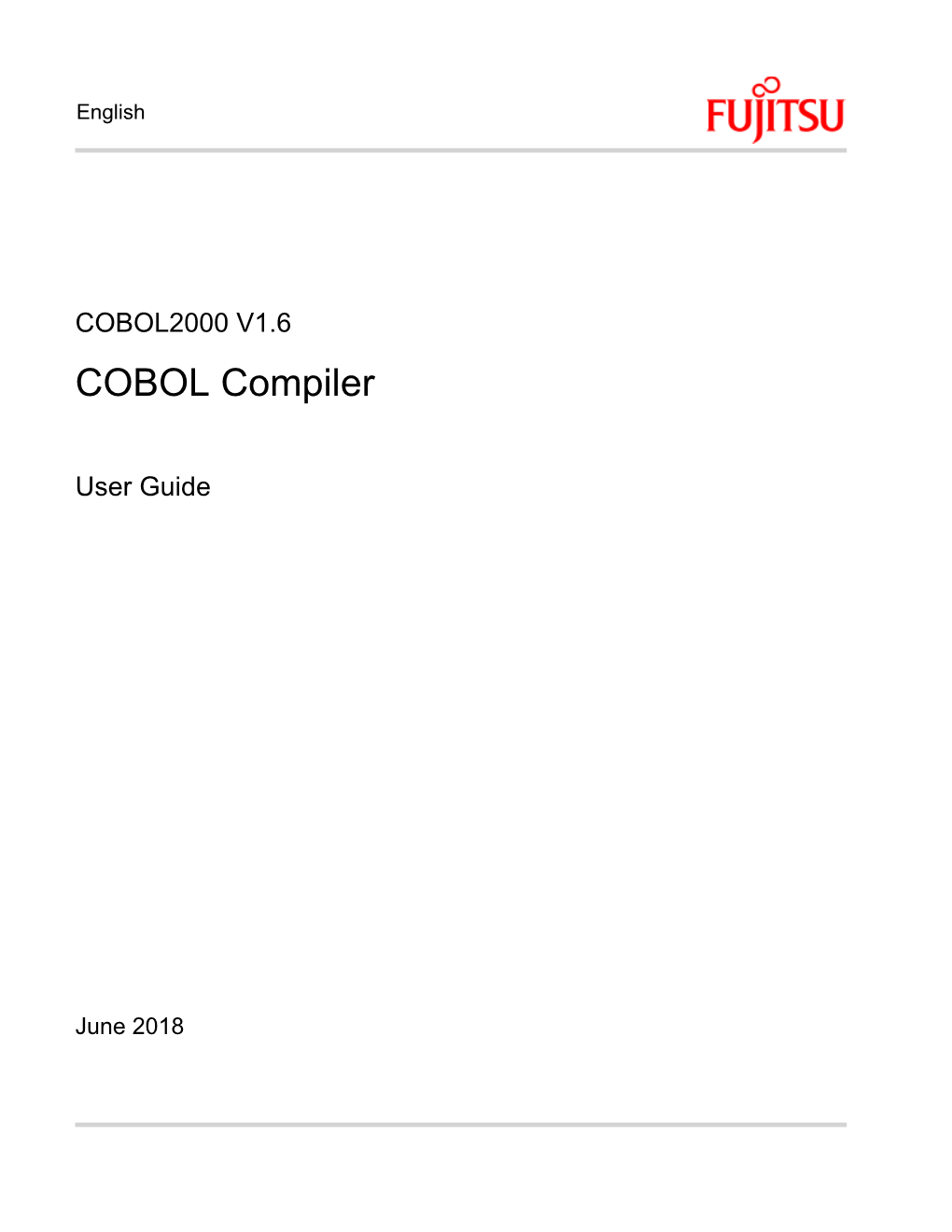 COBOL2000 V1.6 COBOL Compiler