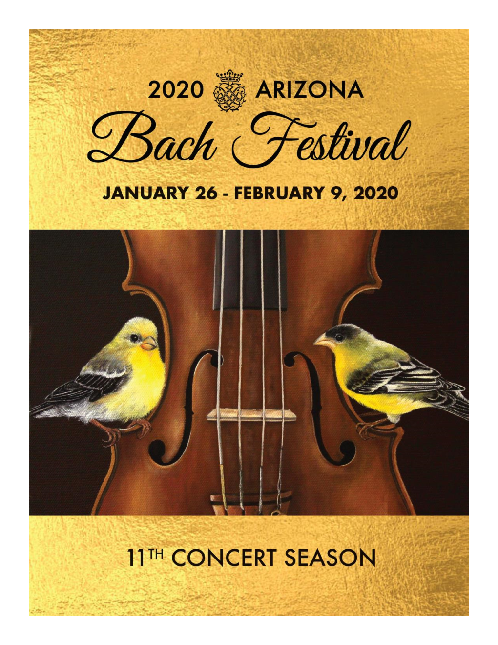 2020 Arizona Bach Festival Program