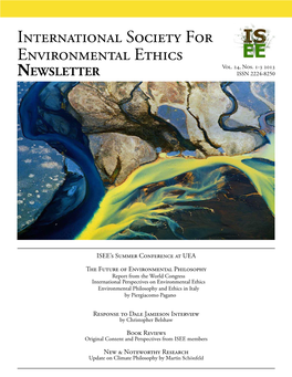 Refounding Environmental Ethics Cal Aspects of Climate Change Is Desperately Needed