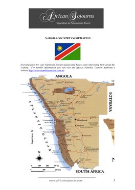 Namibia Country Information