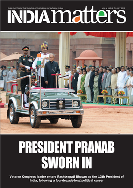 President Pranab Sworn In