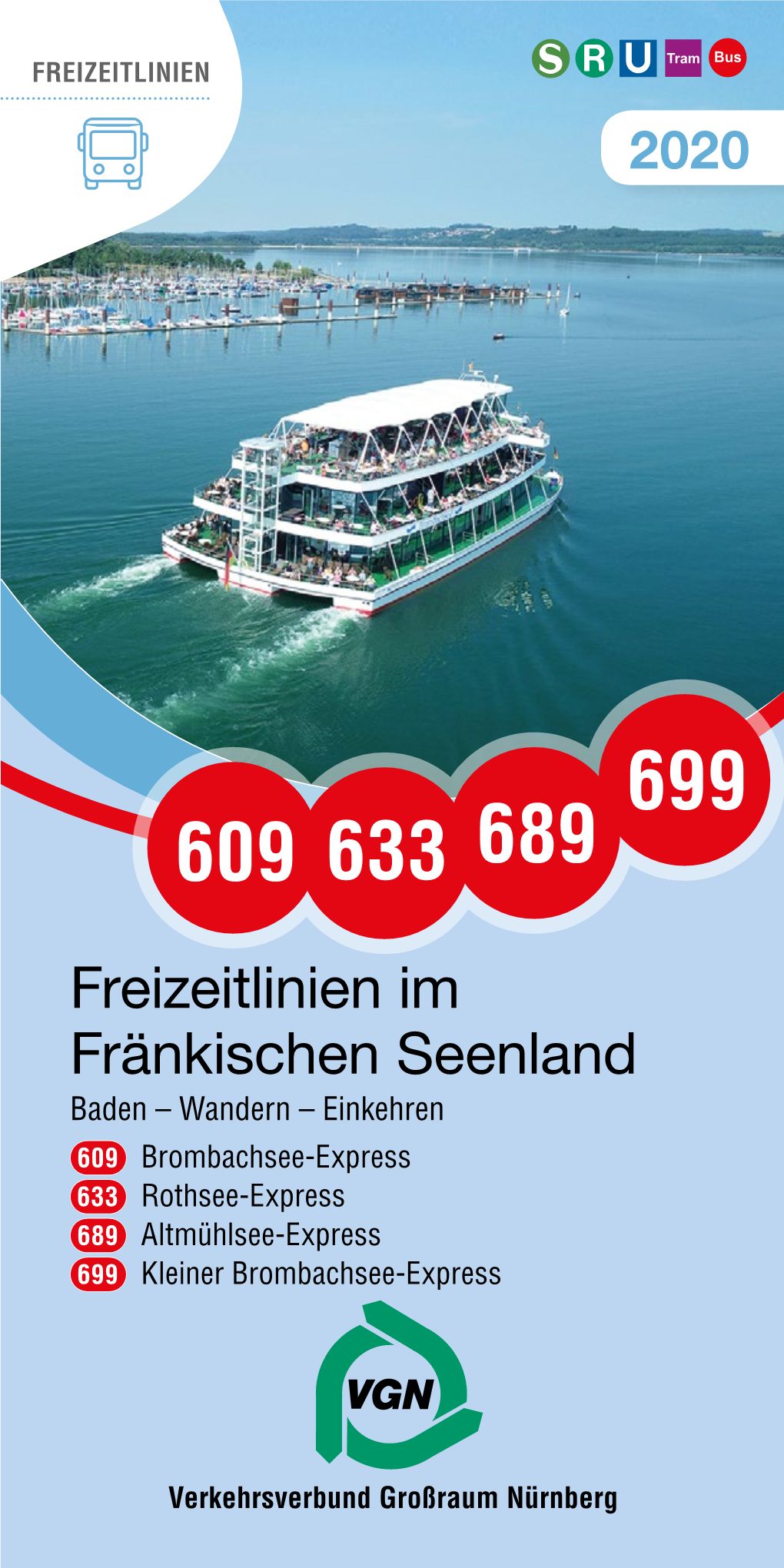 VGN Freizeitlinie Im Fränkischen Seenland 2020 (PDF)