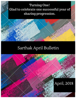 Sarthak April Bulletin