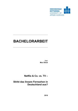 Netflix & Co. Vs. TV – Stirbt Das Lineare Fernsehen