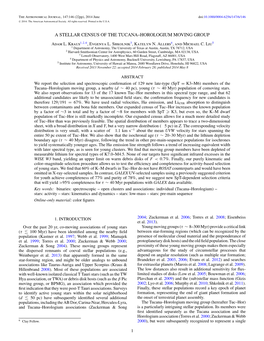 A Stellar Census of the Tucana–Horologium Moving Group