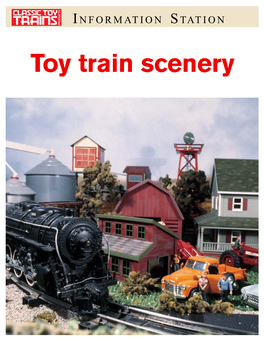 Toy Train Scenery Build a ‘Hidden Corner’