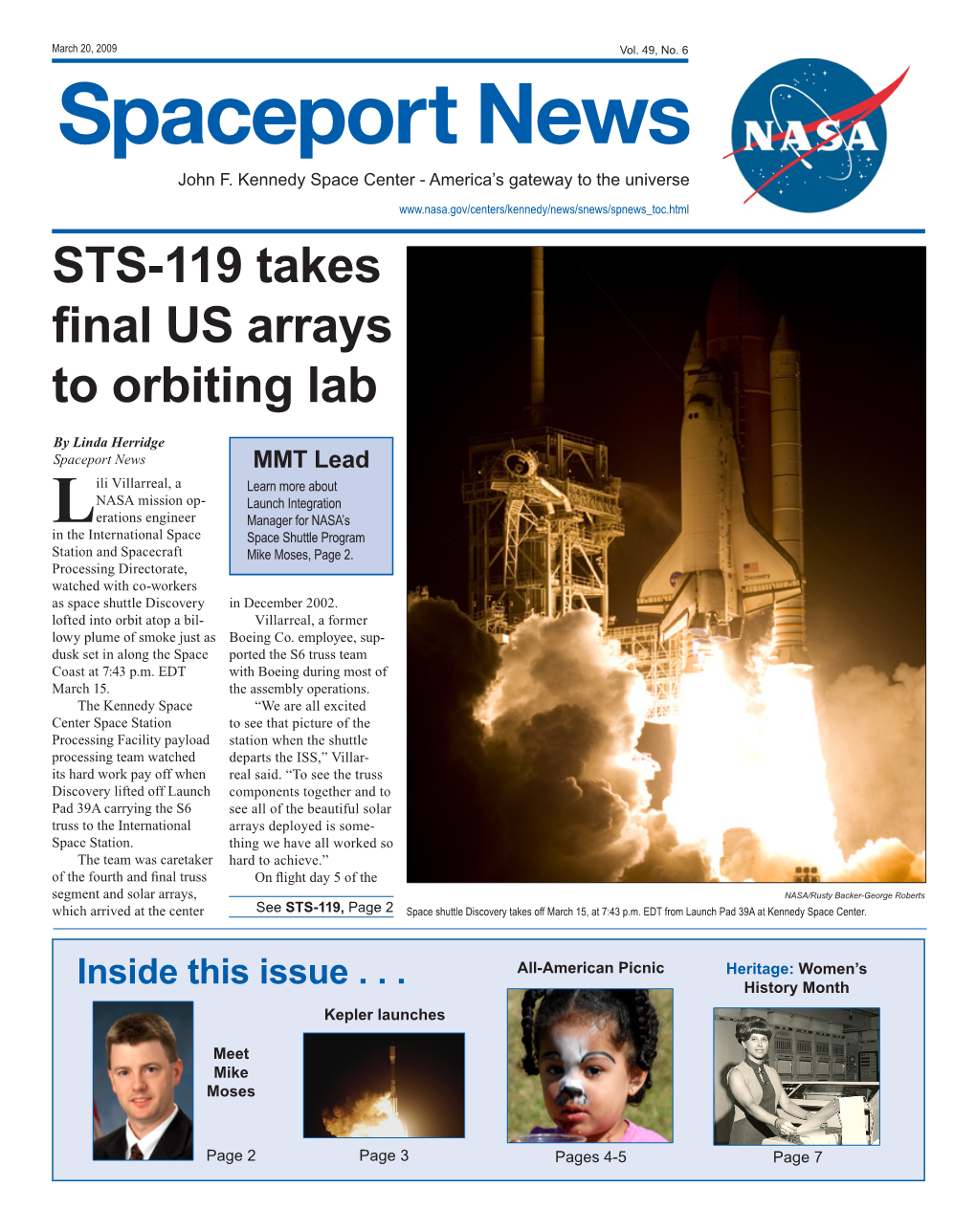 Spaceport News John F