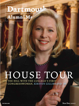 On the Hill with the College's First Congresswoman, Kirsten Gillibrand '88