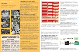 Marching for Pride: the Basics