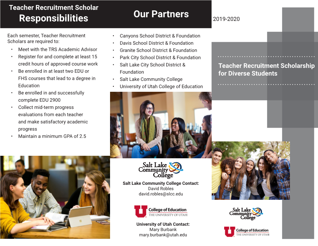 Our Partners Responsibilities 2019-2020