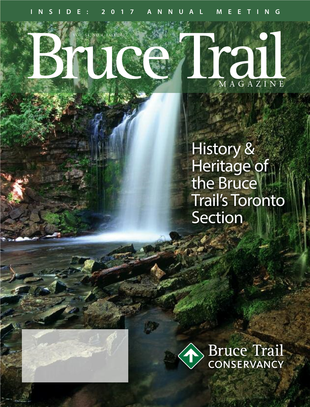 History & Heritage of the Bruce Trail's Toronto Section