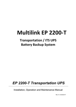 Multilink EP 2200-T