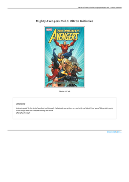 Download Book // Mighty Avengers: Vol. 1: Ultron Initiative