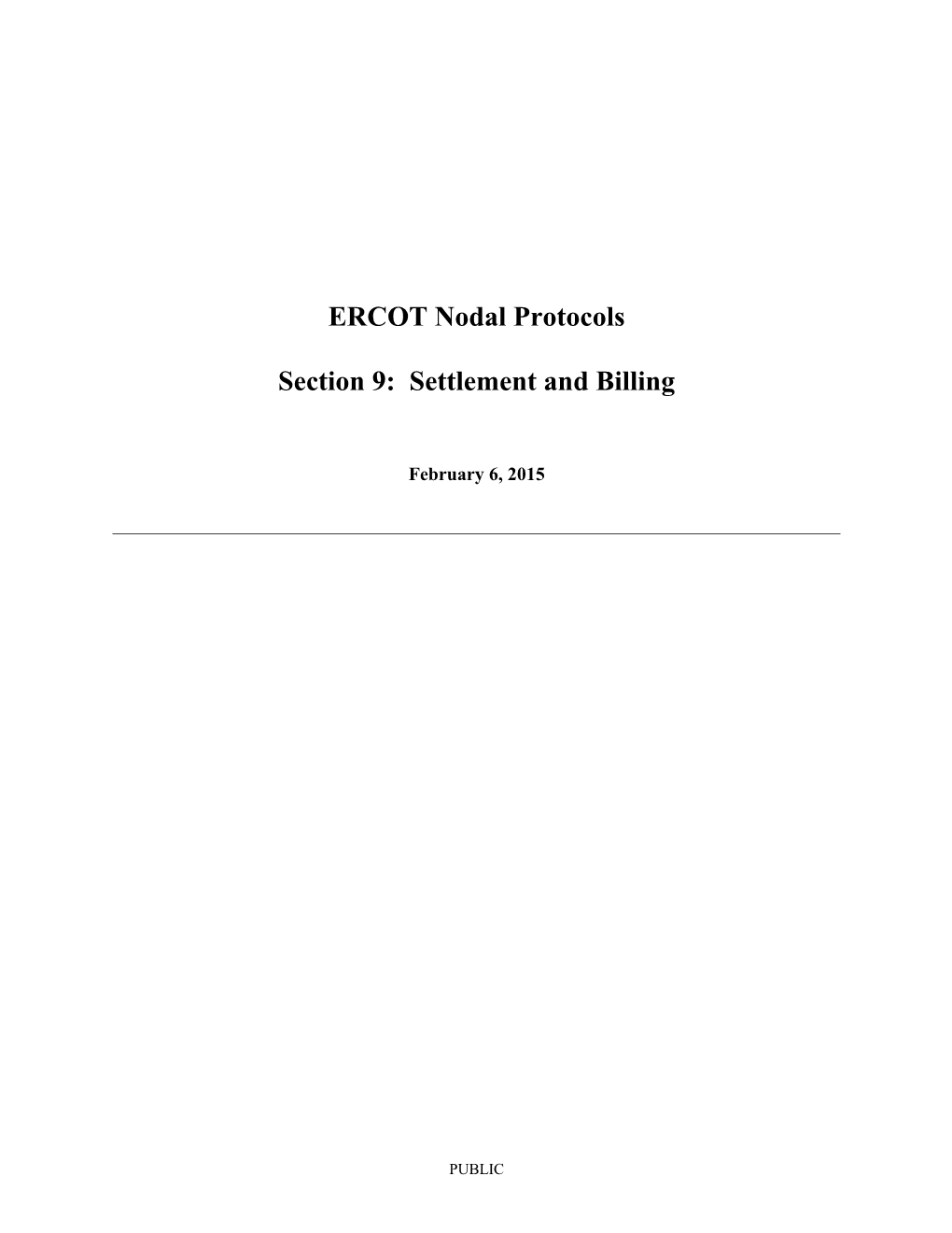 ERCOT Nodal Protocols