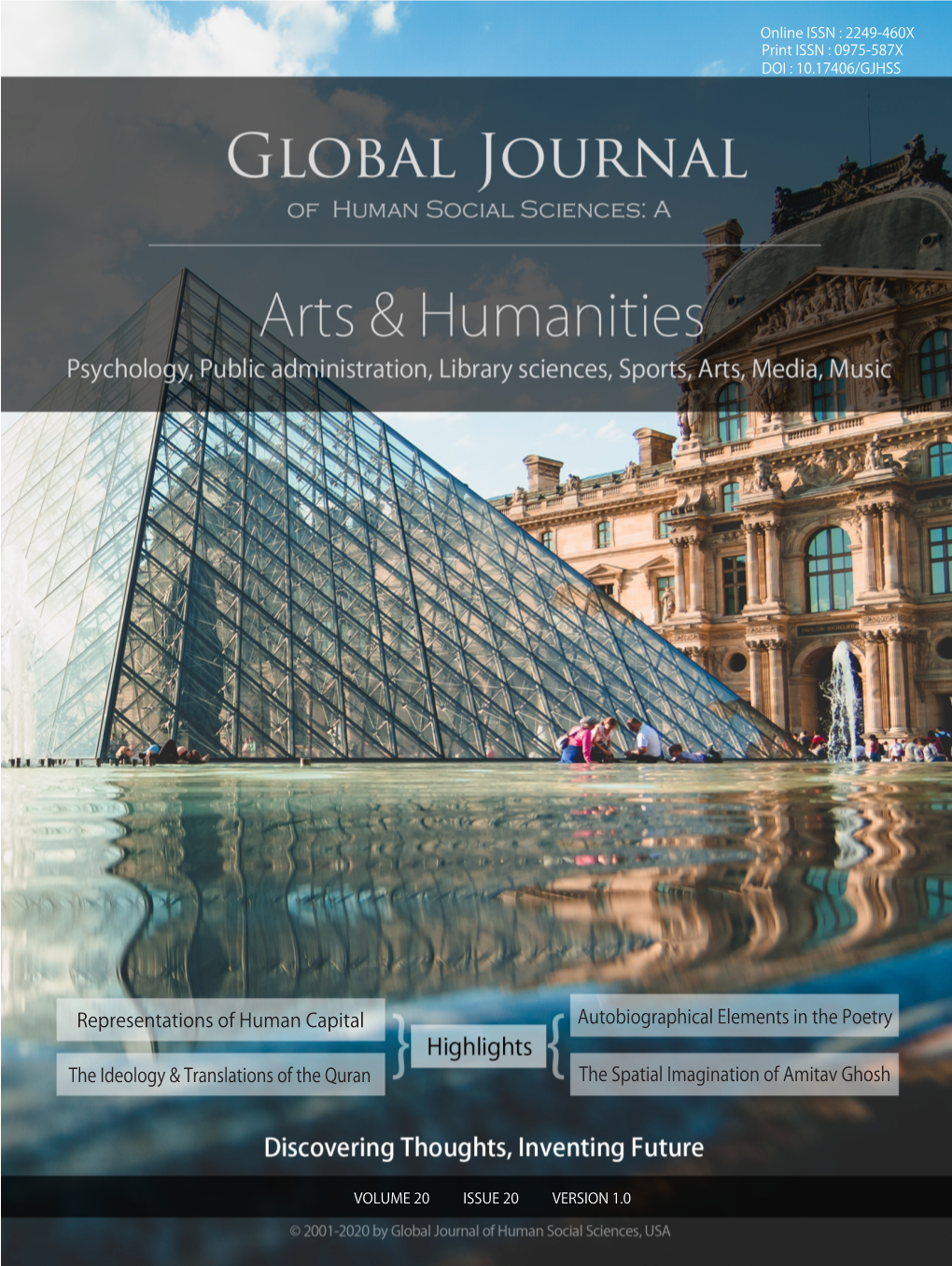 Global Journal of Human Social Science Where He Studies Language and Divinity and in Germanic Which Completely Revised and Enlarged by Watt in 1970 Universities Too