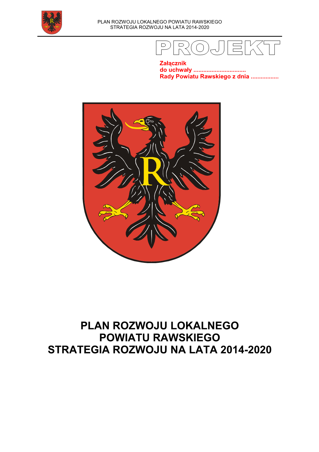 ++++PRL Strategia Powiatu Rawskiego Na Lata 2014