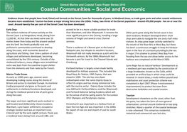 Coastal Communities – Social and Economic