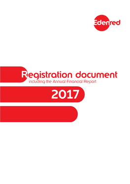 Egistration Document Including the Annual Financial Report 2017 Contents