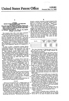 United States Patent Office Patented May 11, 1965