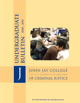 2009-2010 Undergraduate Bulletin