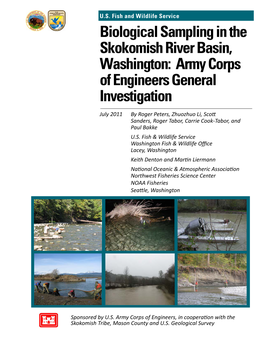 Biological Sampling in the Skokomish River Basin, Washington: Army Corps of Engineers General