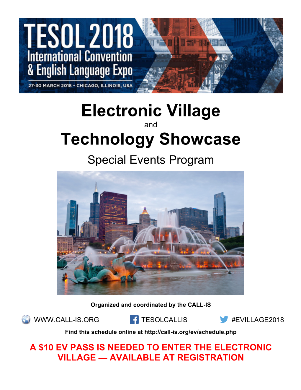 Electronic Village Technology Showcase
