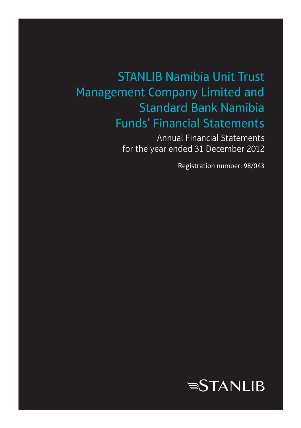 STANLIB Namibia Abridged Annual Report Rev 03.Indd