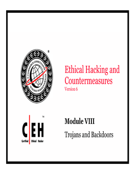 Ethical Hacking and Countermeasures Version 6