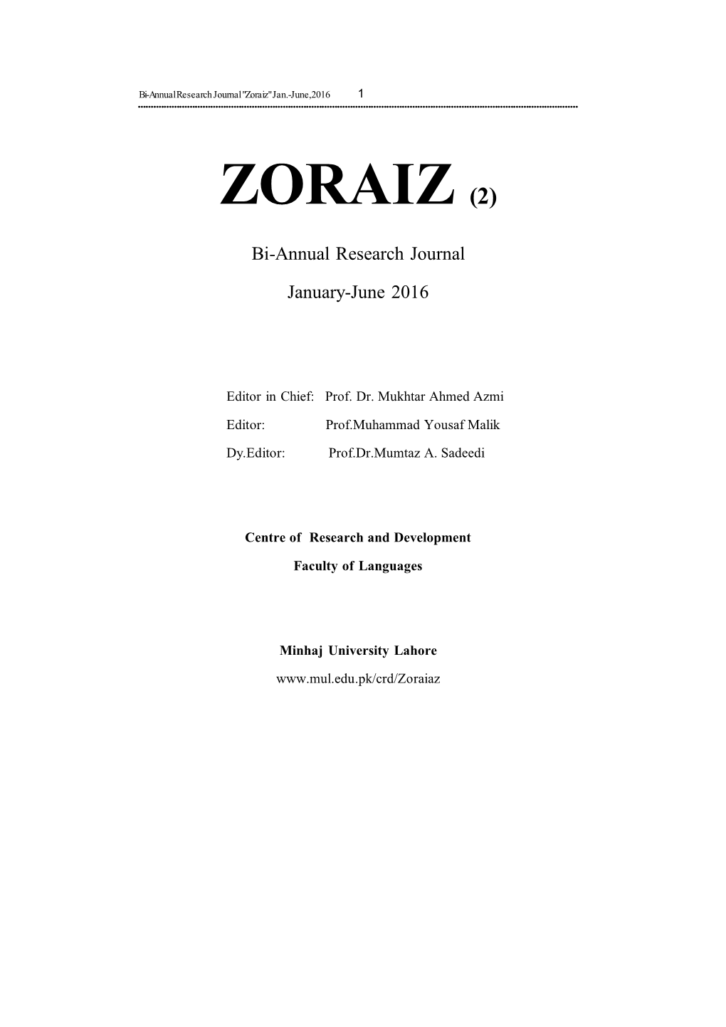 Zoraiz