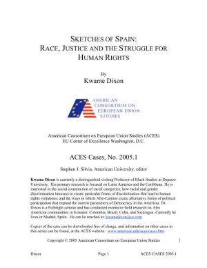 Kwame Dixon ACES Cases, No. 2005.1