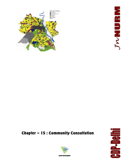 Chapter – 15 : Community Consultation
