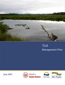 Tlall Management Plan