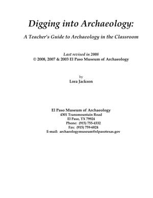 Digging Into Archaeology