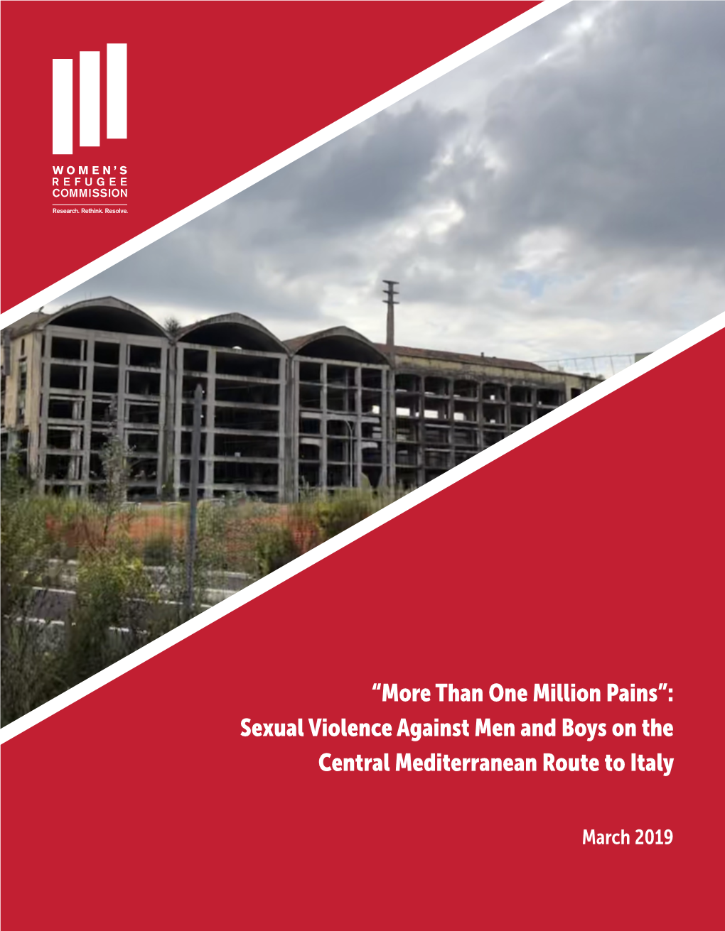 Than One Million Pains”: Sexual Violence Against Men and Boys on the Central Mediterranean Route to Italy