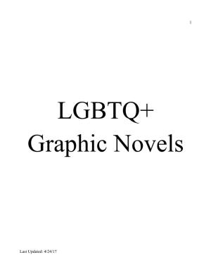 LGBTQ+ Graphic Novels