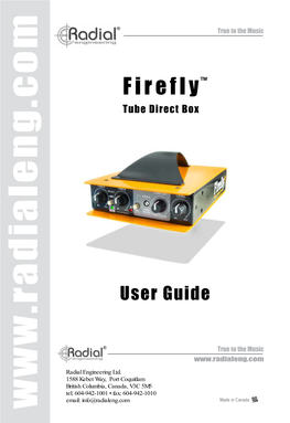 Firefly-Userguidel-REV3-Via Email Sept 10Th.Indd