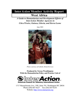 West Africa Report