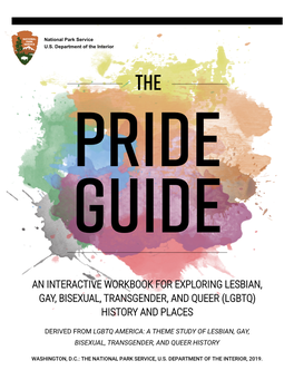 The Pride Guide an Interactive Workbook for Exploring Lesbian, Gay, Bisexual, Transgender, and Queer