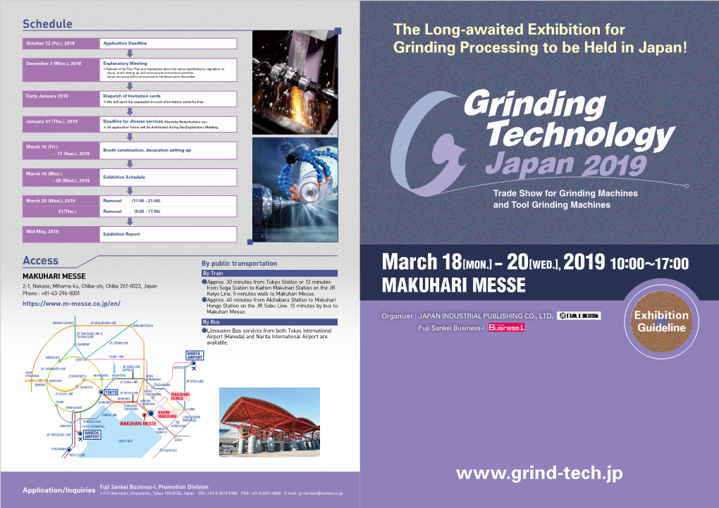 Grinding Technology Japan 2019