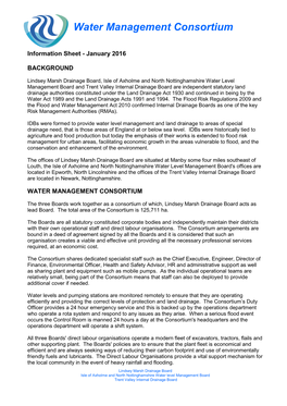 Water Management Consortium