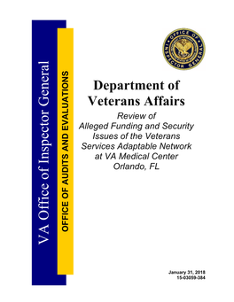 According to a VA Office of Inspector General (OIG)