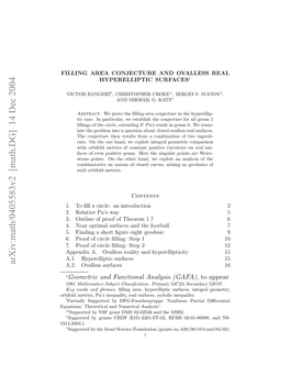 Math.DG] 14 Dec 2004 Qain:Tertcladnmrclanalysis’