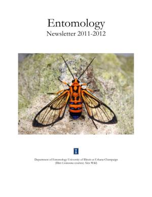 Entomology Newsletter 2011-2012