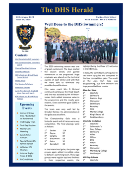 The DHS Herald