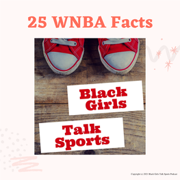 25 WNBA Facts