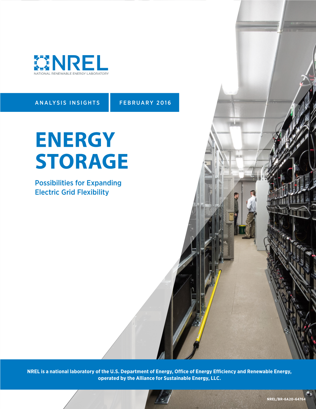 ENERGY STORAGE Possibilities for Expanding Electric Grid Flexibility