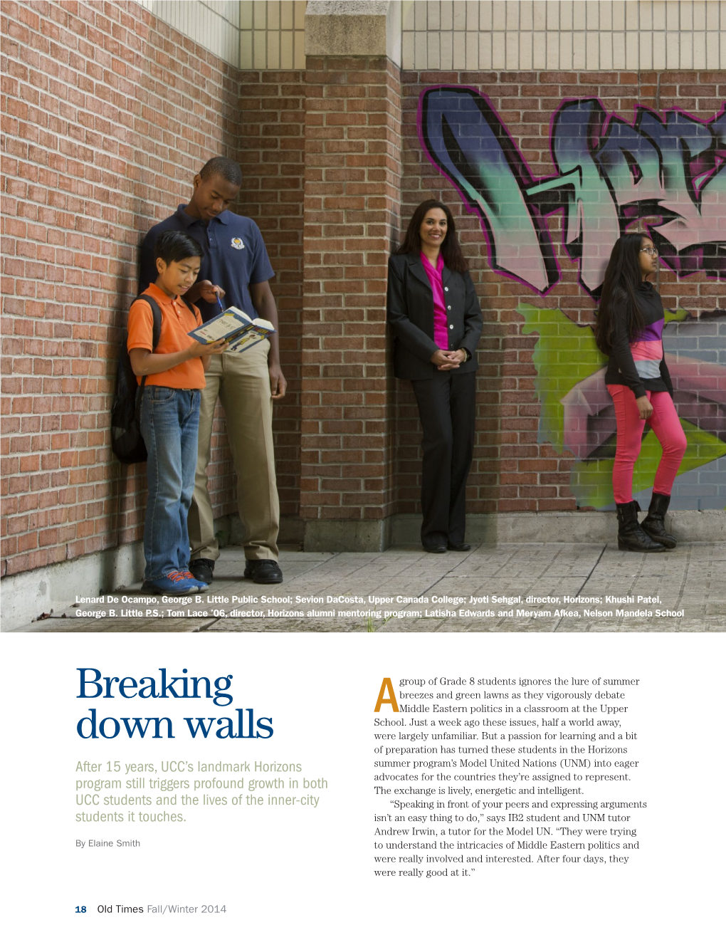 Breaking Down Walls